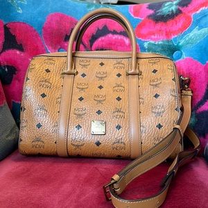 MCM Visetos Large Bag NWOT